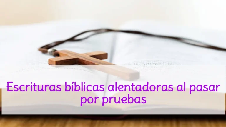Escrituras bíblicas alentadoras al pasar por pruebas