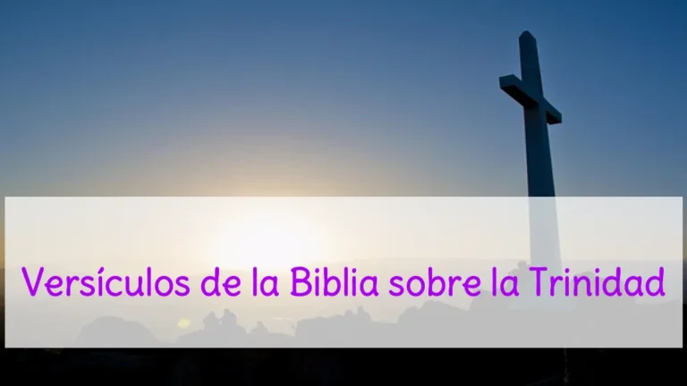 Versículos de la Biblia sobre la Trinidad