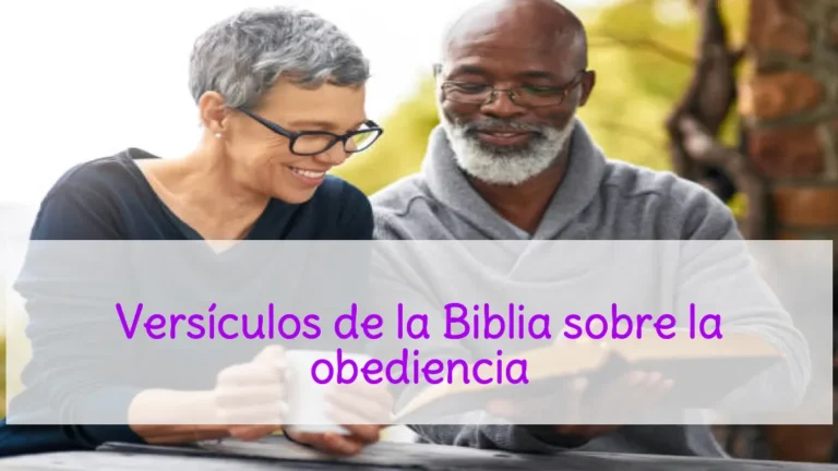Versículos de la Biblia sobre la obediencia