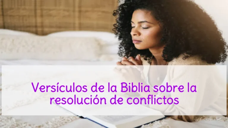 Versículos de la Biblia sobre la resolución de conflictos