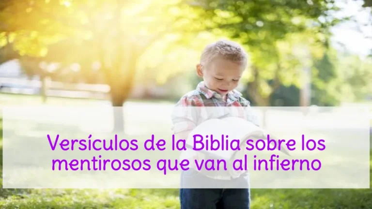Versículos de la Biblia sobre los mentirosos que van al infierno