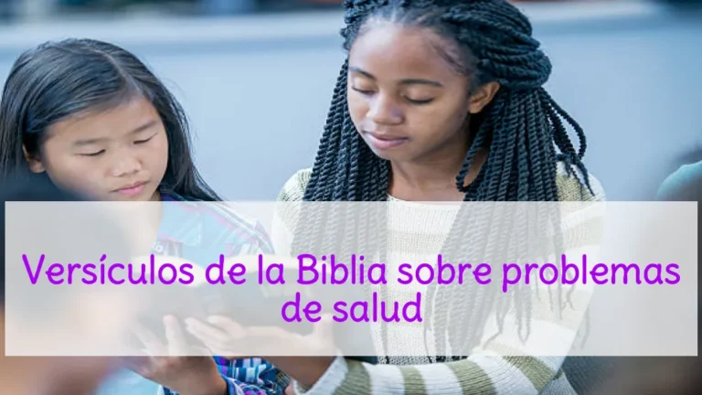 Versículos de la Biblia sobre problemas de salud
