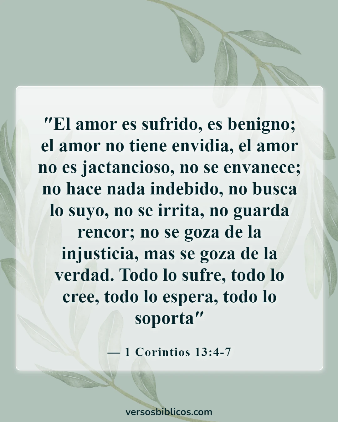 Versículos de la Biblia sobre cometer adulterio y lujuria en el corazón (1 Corintios 13:4-7)