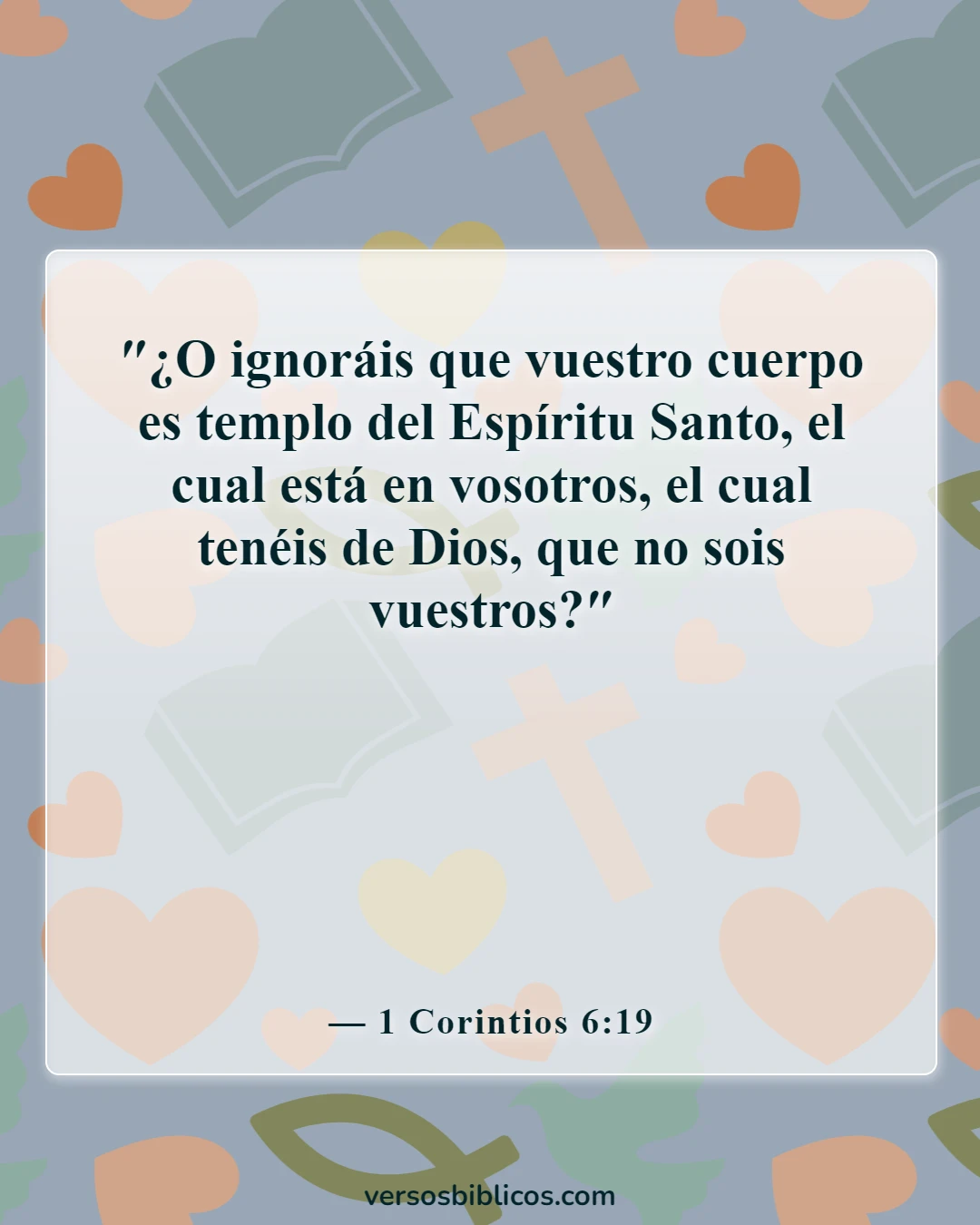 Versículos de la Biblia sobre Masterbation (1 Corintios 6:19)