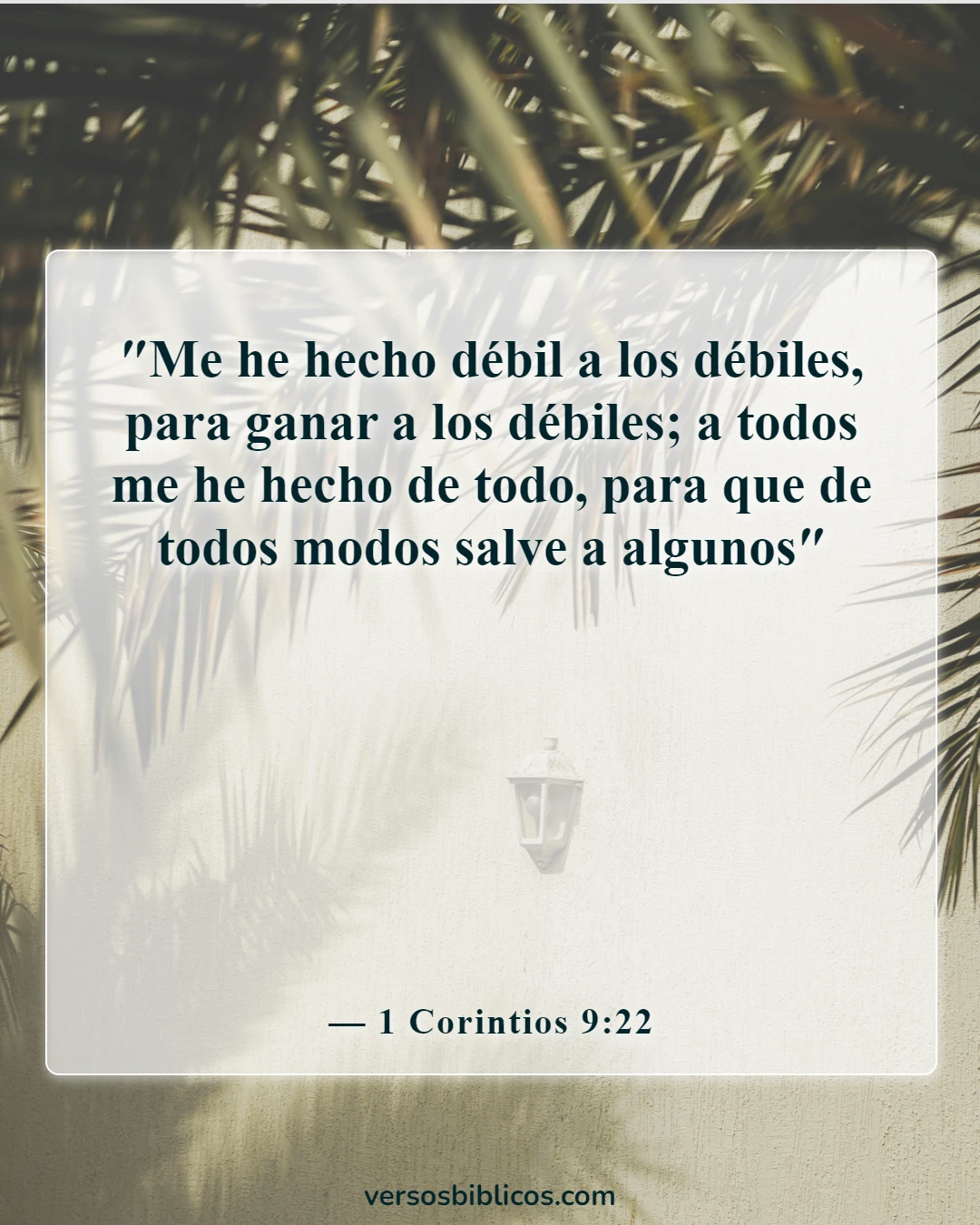 Versículos de la Biblia sobre la diversidad cultural (1 Corintios 9:22)