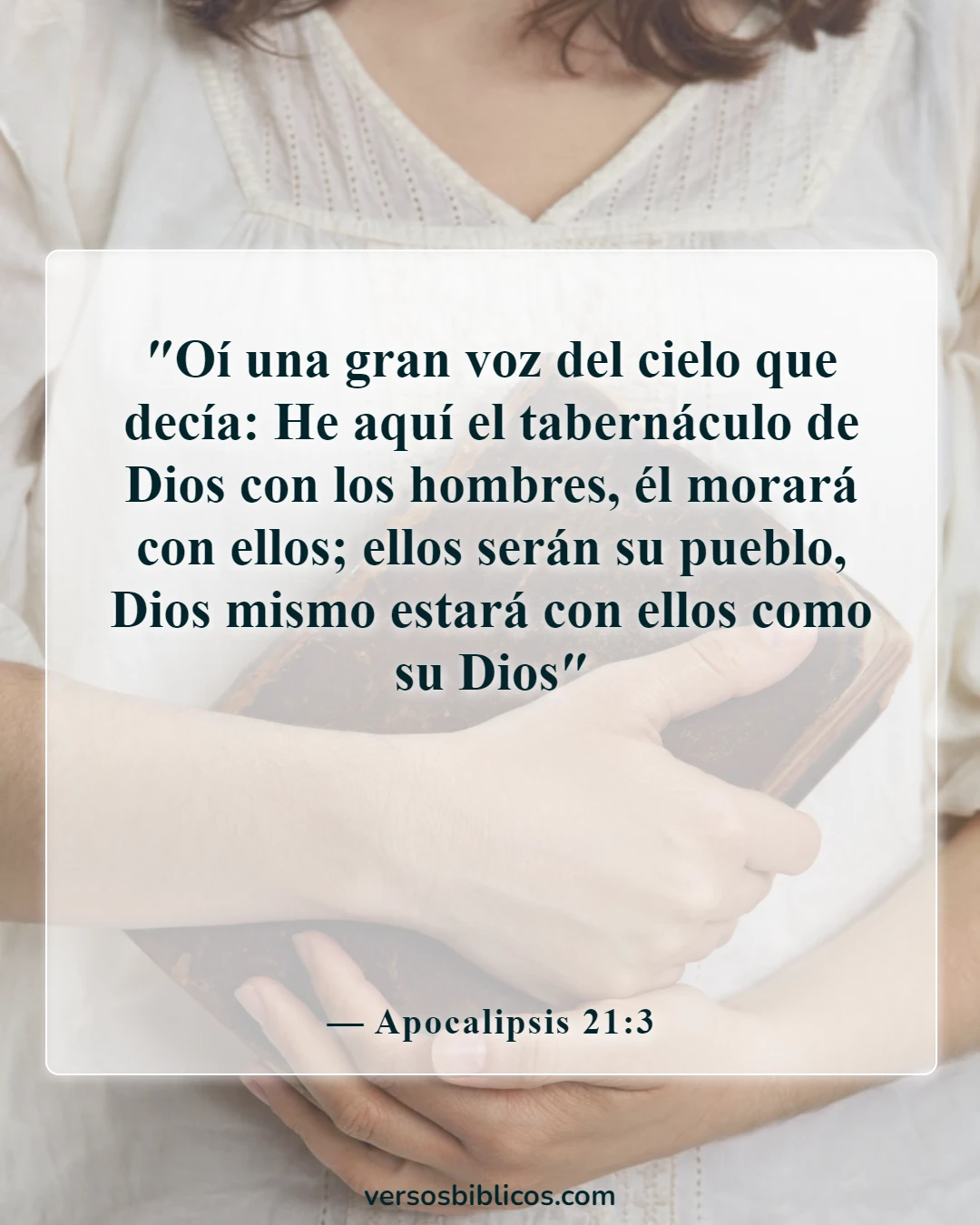 Versículos de la Biblia sobre los ausentes del cuerpo presentes con el Señor (Apocalipsis 21:3)