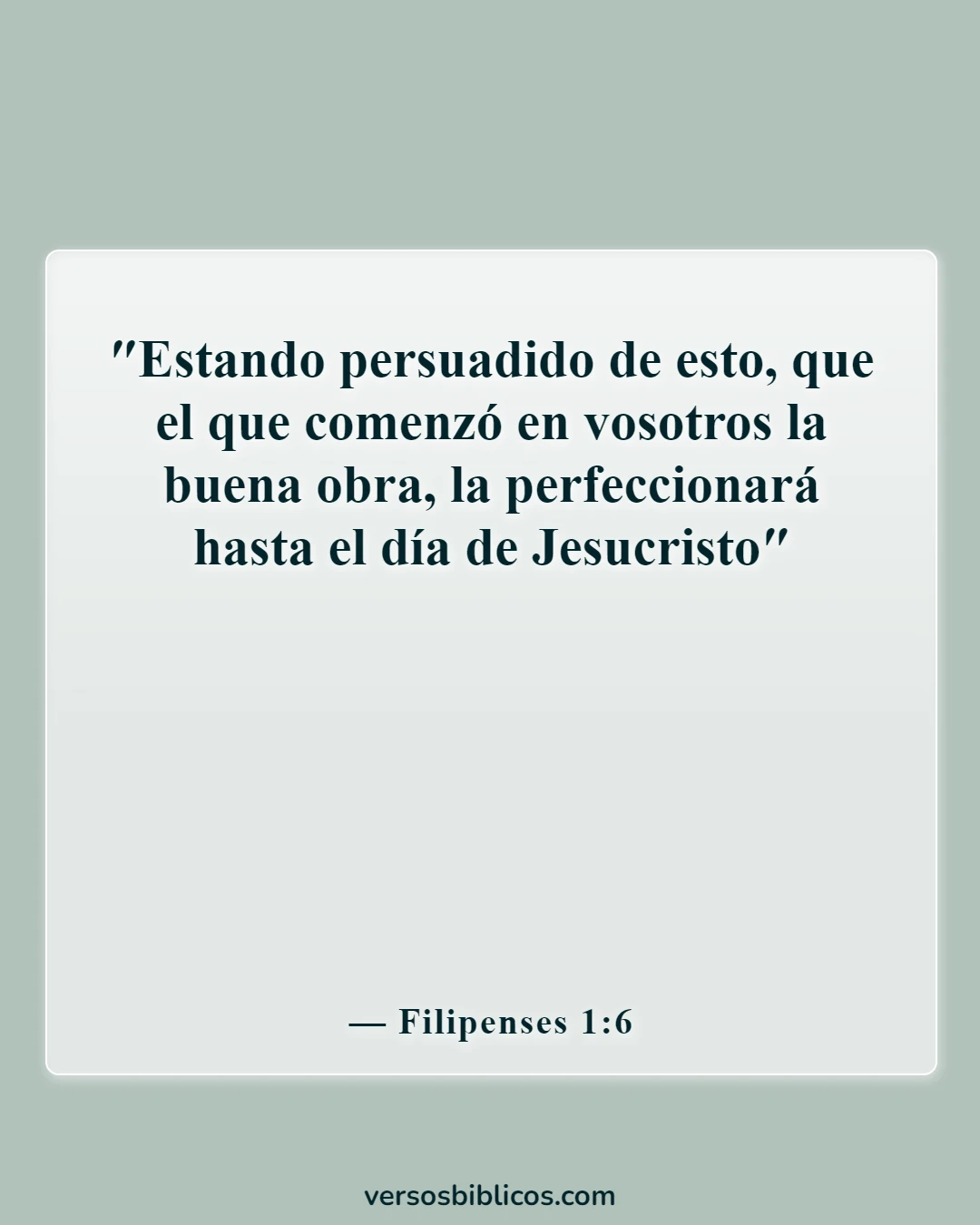 Versículos de la Biblia sobre la dedicación empresarial (Filipenses 1:6)