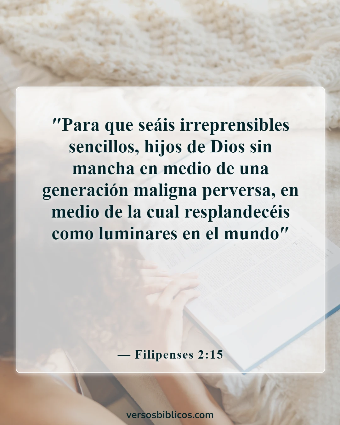Versículos de la Biblia sobre el patriotismo (Filipenses 2:15)