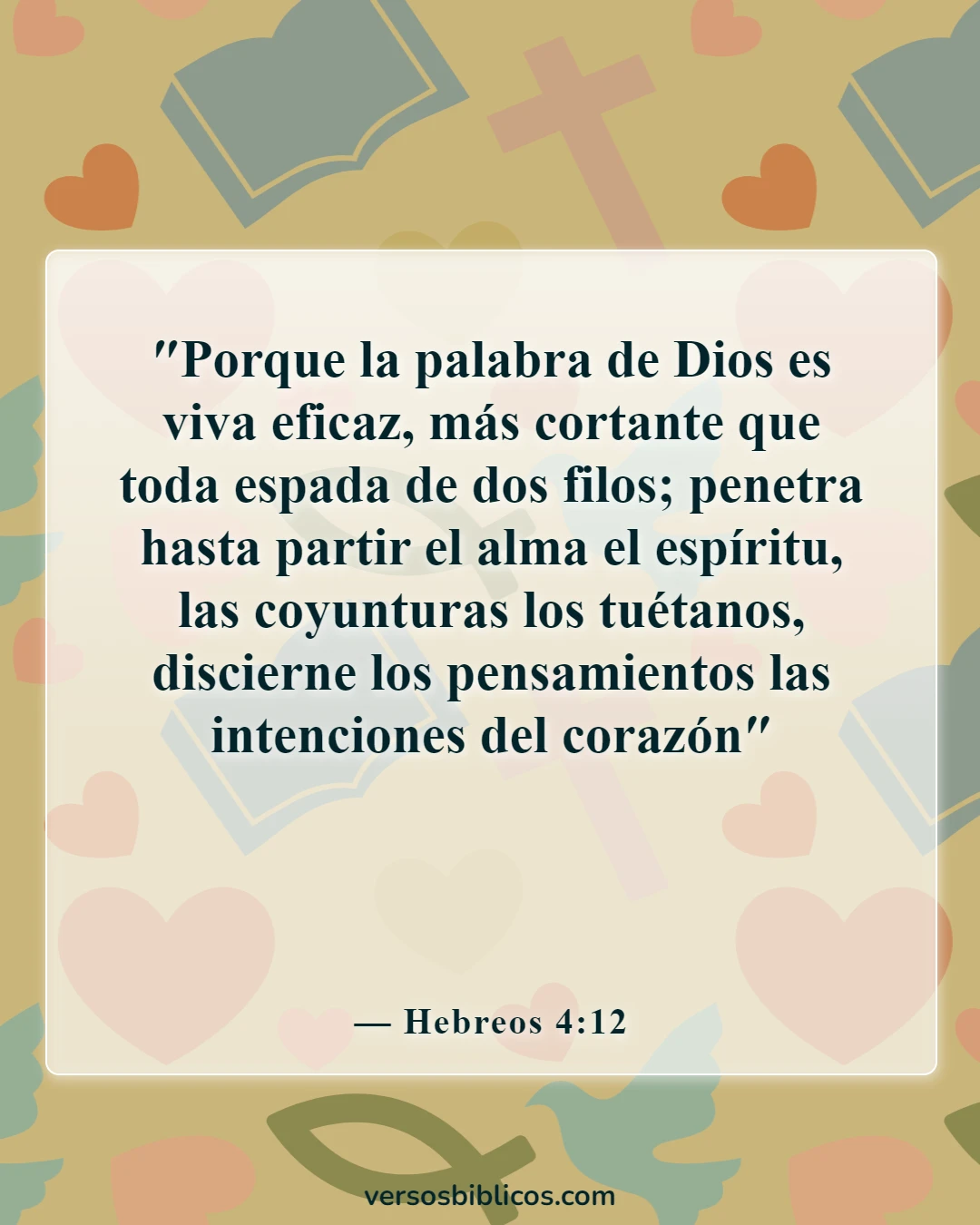 Versículos de la Biblia sobre orientación en la toma de decisiones (Hebreos 4:12)
