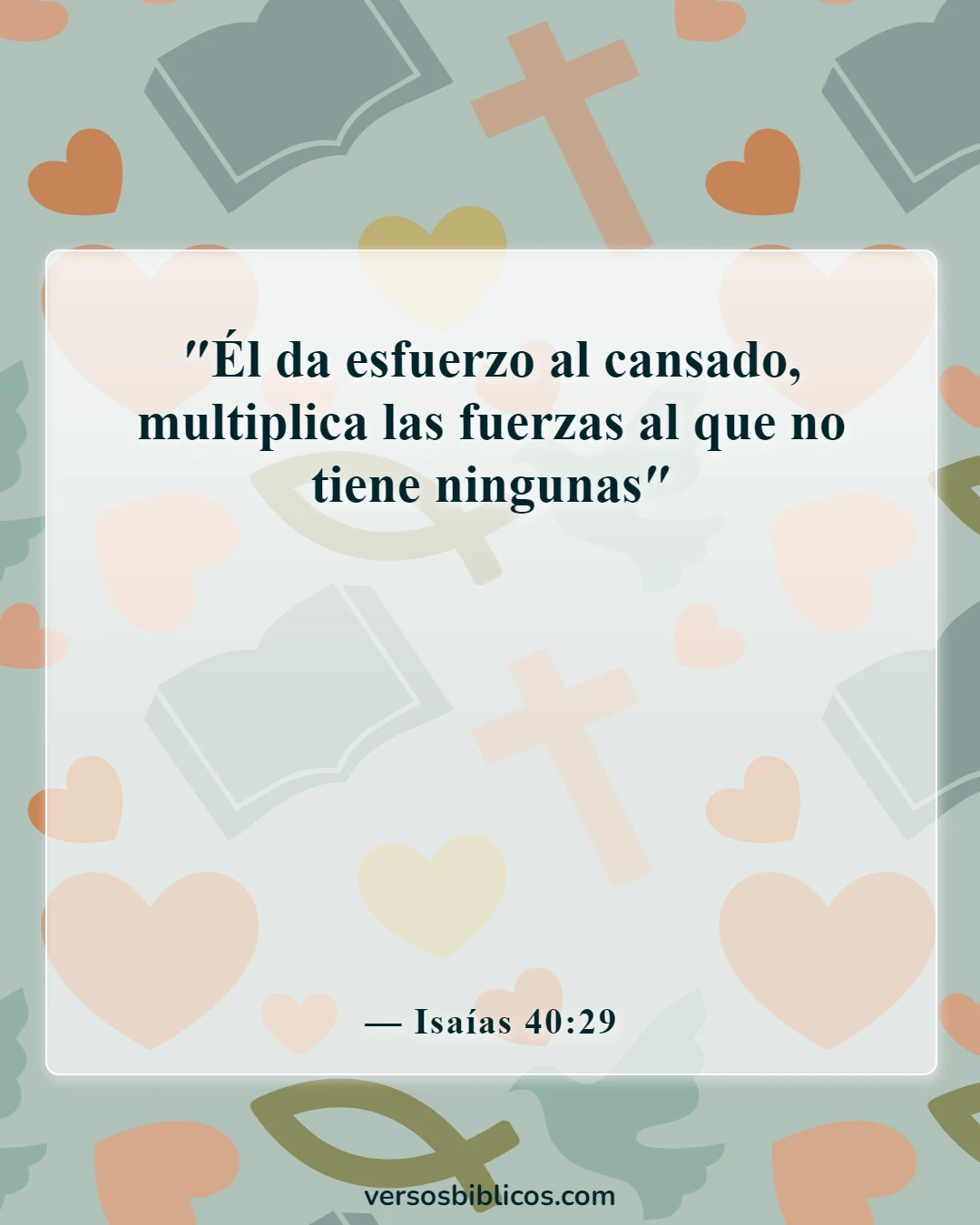 Versículos de la Biblia sobre el embarazo inesperado (Isaías 40:29)
