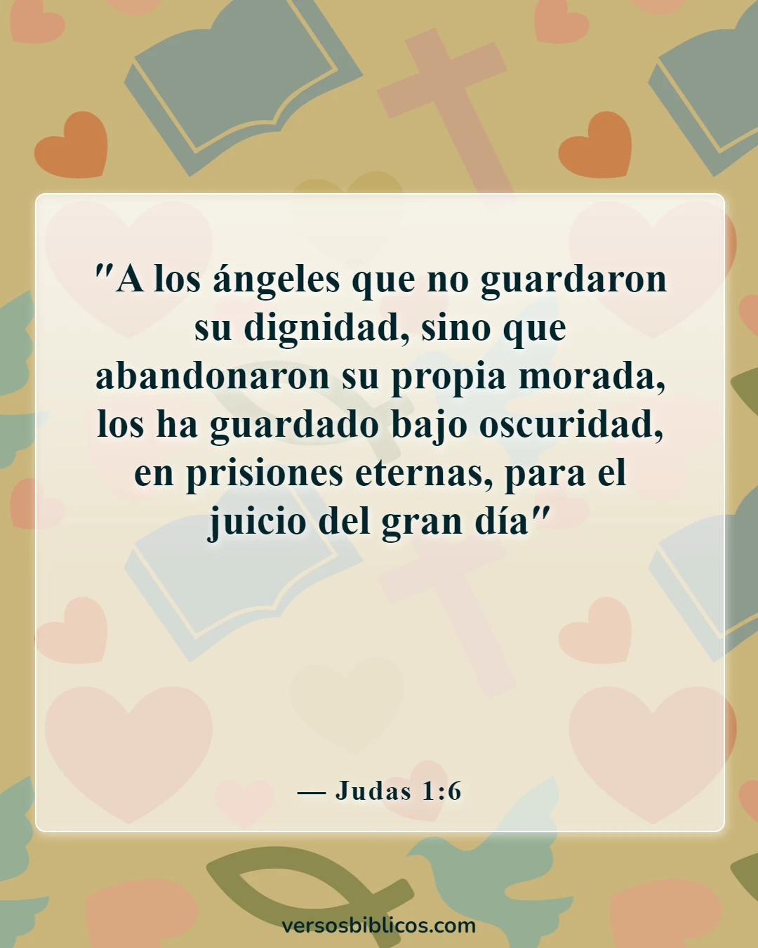 Versículos de la Biblia sobre el otoño (Judas 1:6)