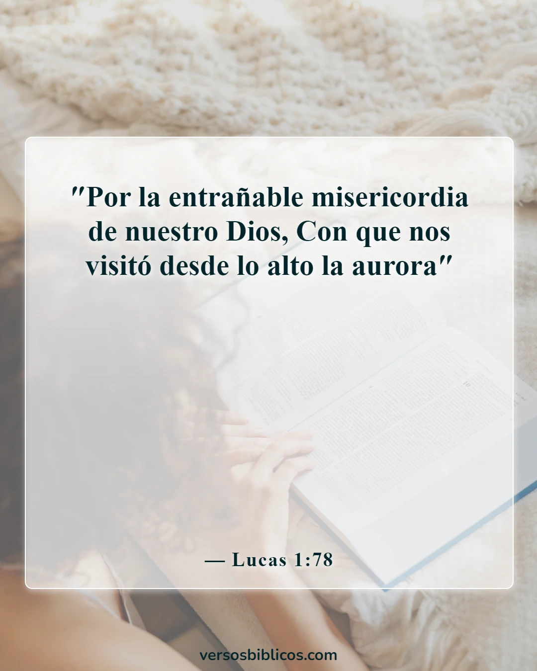 Versículos de la Biblia sobre el sol (Lucas 1:78)