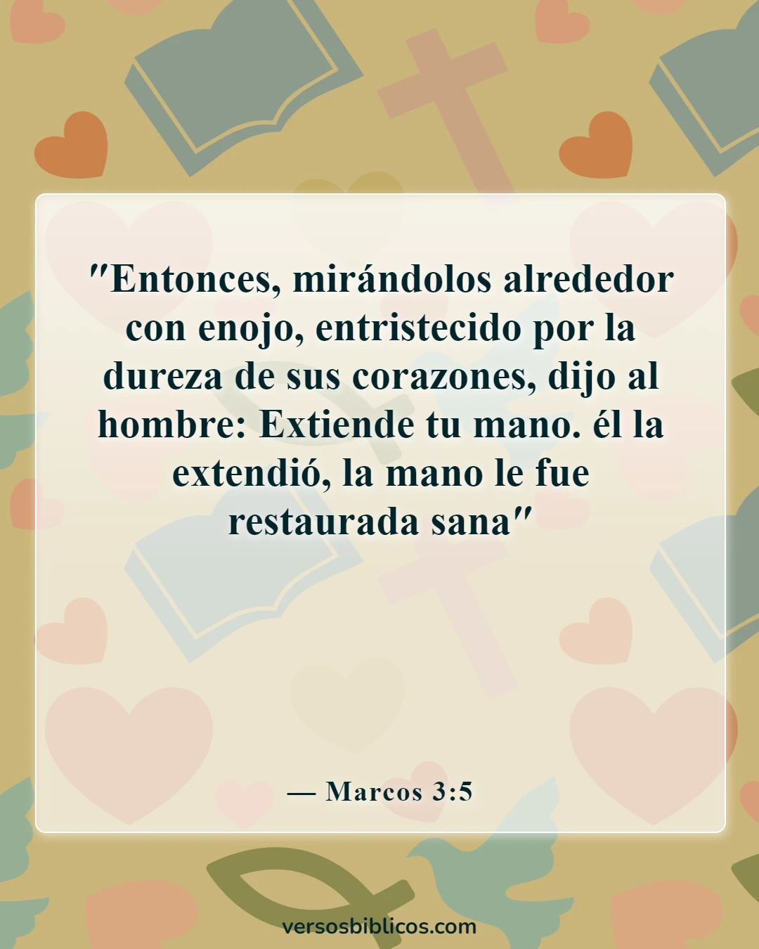 Versículos de la Biblia sobre la ira (Marcos 3:5)
