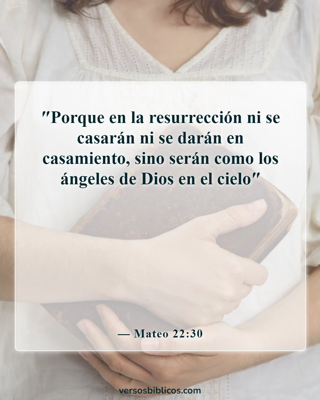 Versículos de la Biblia sobre los ángeles se regocijan en el cielo (Mateo 22:30)