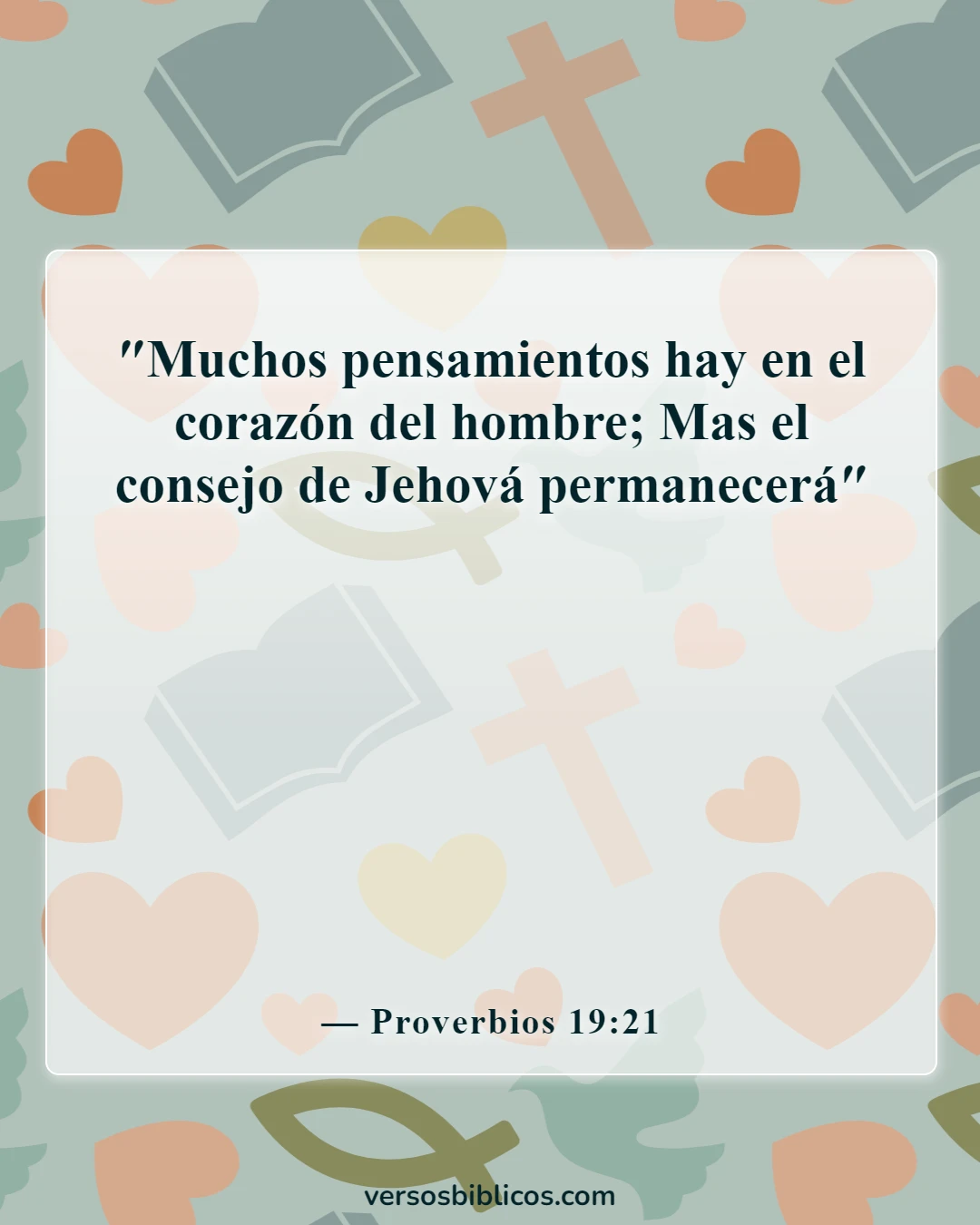 Versículos de la Biblia sobre el embarazo inesperado (Proverbios 19:21)