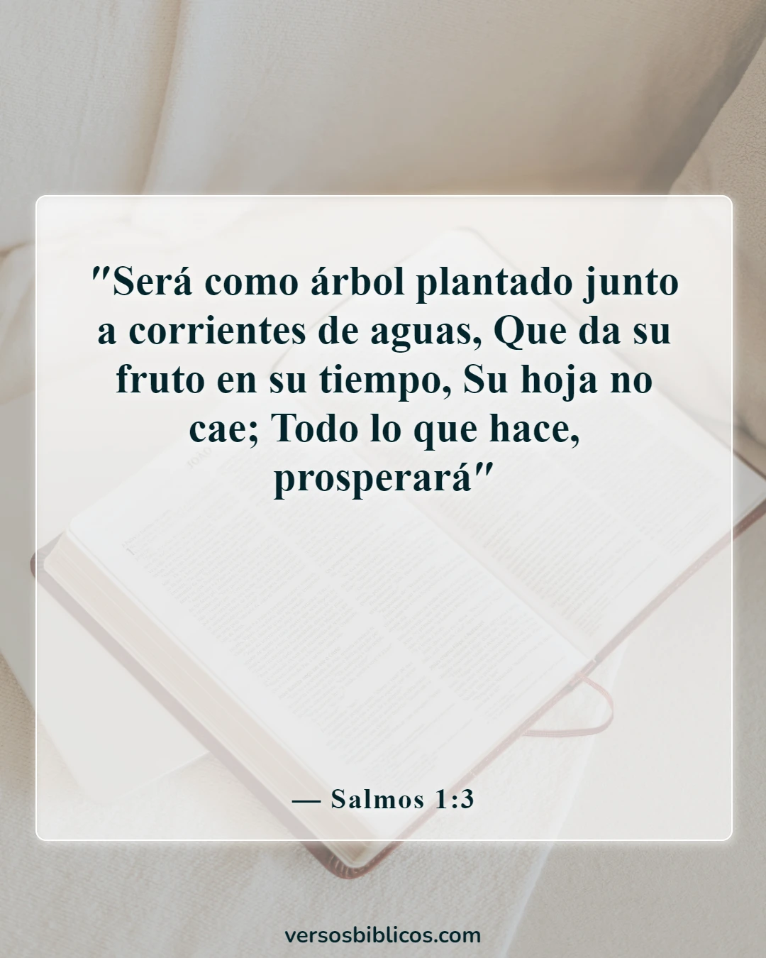 Versículos de la Biblia sobre la dedicación empresarial (Salmos 1:3)