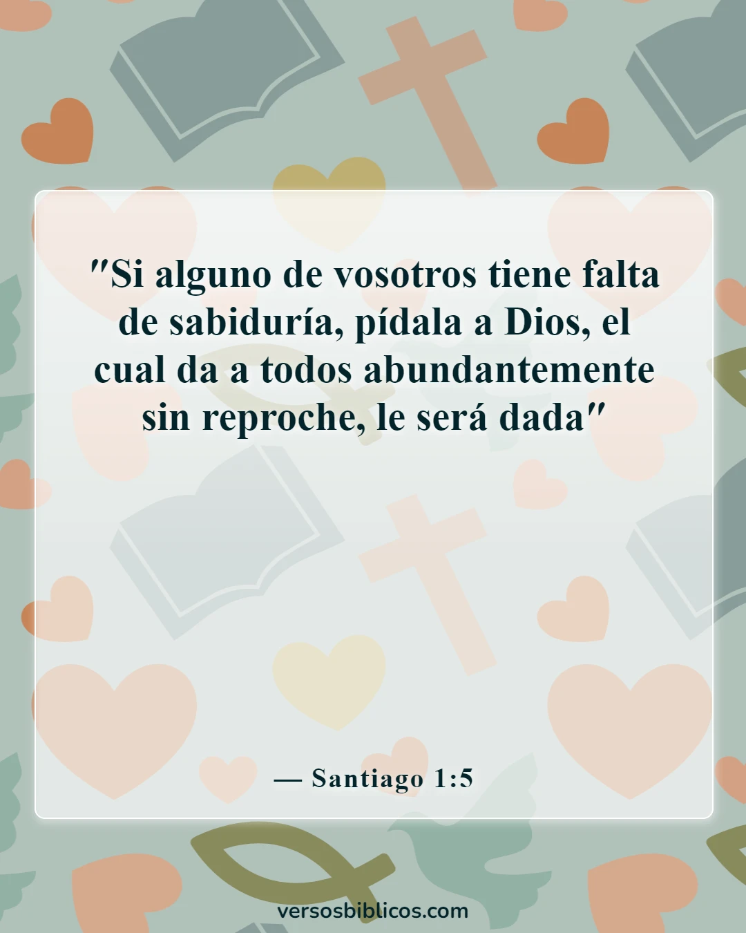 Versículos de la Biblia sobre la dedicación empresarial (Santiago 1:5)